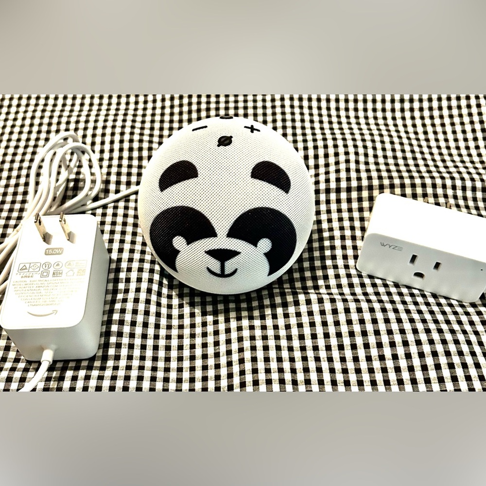 Panda Echo Dot & Adapter